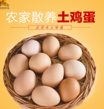 散养土鸡蛋批发佛山农场批发新鲜土鸡蛋礼盒装50枚一箱净重5斤