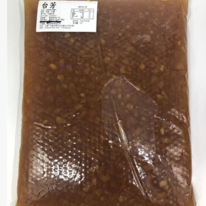 台湾进口红帆船牌 菠萝果肉罐头3KG 大凤梨果肉颗粒 果粒 饮品