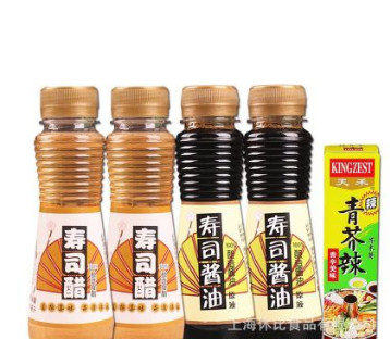 休比寿司醋100ml*100瓶每箱，寿司料理，紫菜包饭食材料