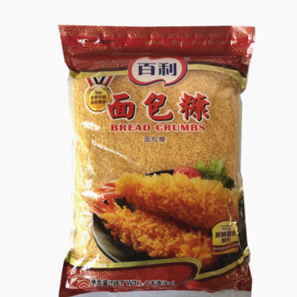 发酵面包糠 百利黄面包糠1kg 面包屑 炸鸡粉 天妇罗粉裹粉浆粉