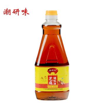 芝麻调味油农家自榨火锅蘸料调料砂锅粥凉拌芝麻油食用香油900ml